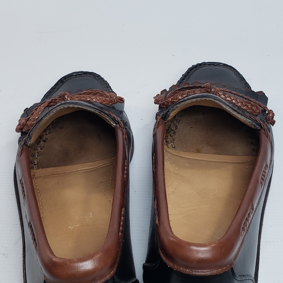 Allen Edmonds Men's Black & Brown Leather Loafers Shoes Size 8.5 Made in… - Picture 16 of 16